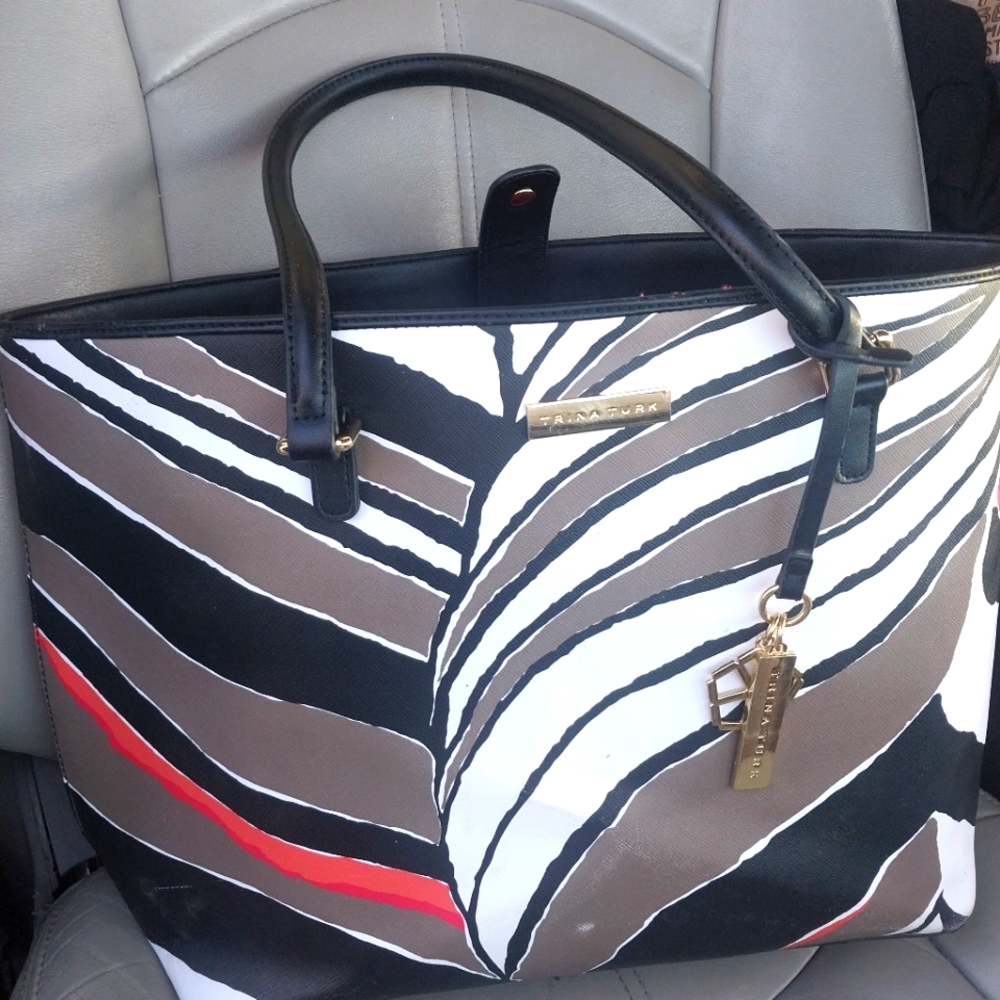 Trina Turk Zebra Tote
